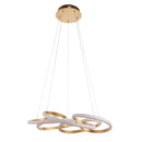 `Helix Radiance Spiral Pendant Light