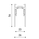 Arkoslight 48V Surface Track Profile | All Square Lighting