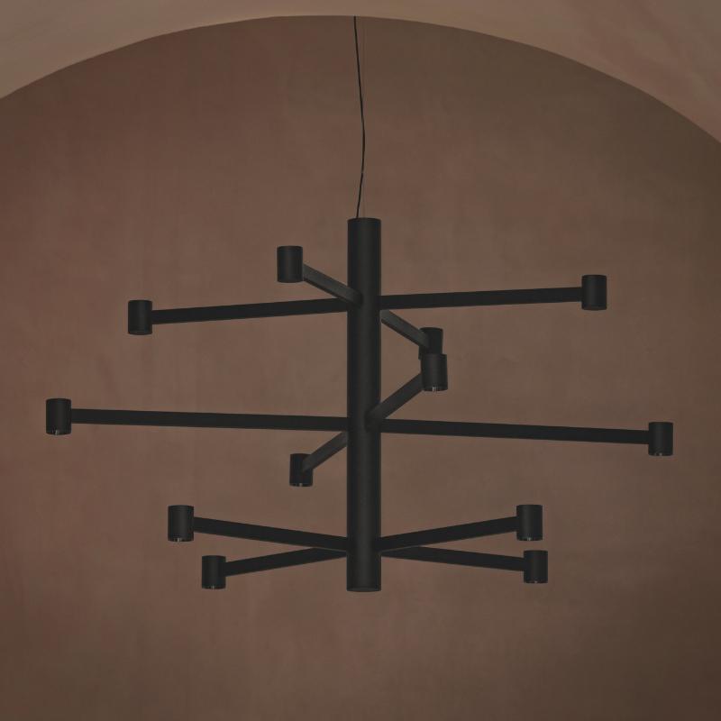 Arkoslight Art Chandelier Base Pendant Light | All Square Lighting