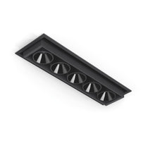 Arkoslight Black Foster 5 Tilt Downlight | All Square Lighting