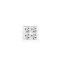 Arkoslight Black Foster Micro 2x2 Downlight | All Square Lighting