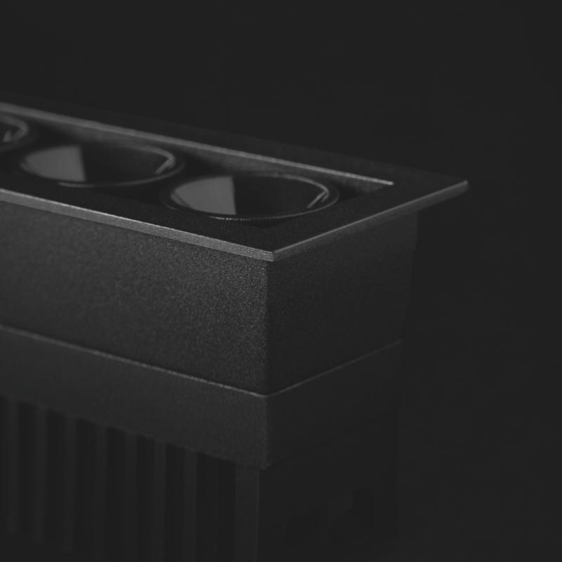Arkoslight Black Foster Micro 3 Downlight | All Square Lighting