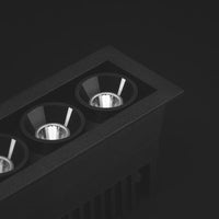 Arkoslight Black Foster Micro 3 Downlight | All Square Lighting