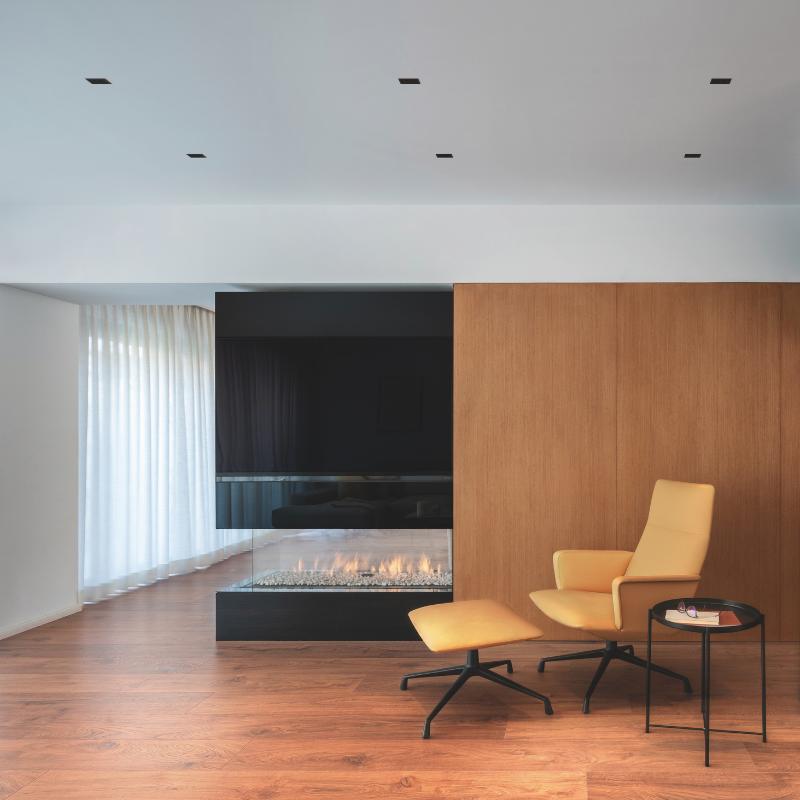 Arkoslight Black Foster Micro 3x3 Downlight | All Square Lighting