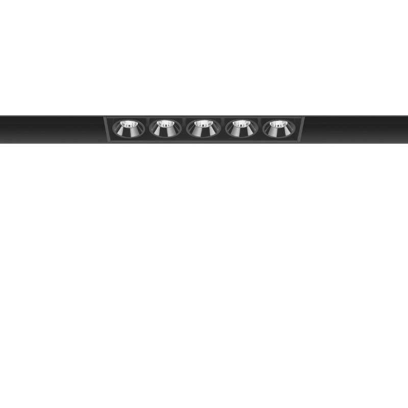 Black Foster Micro 5 48V Track Downlight
