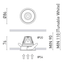 Arkoslight Buddy Downlight | All Square Lighting