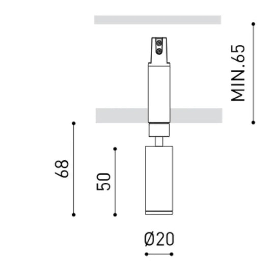 Fit 20 Magnetic 24V Spotlight