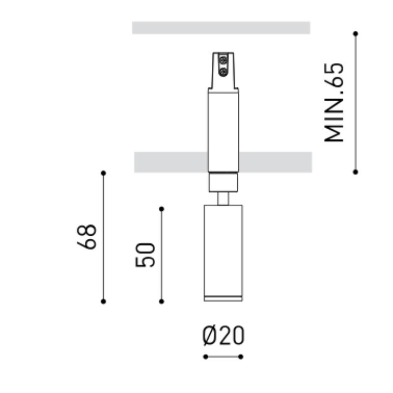 Fit 20 Magnetic 24V Spotlight