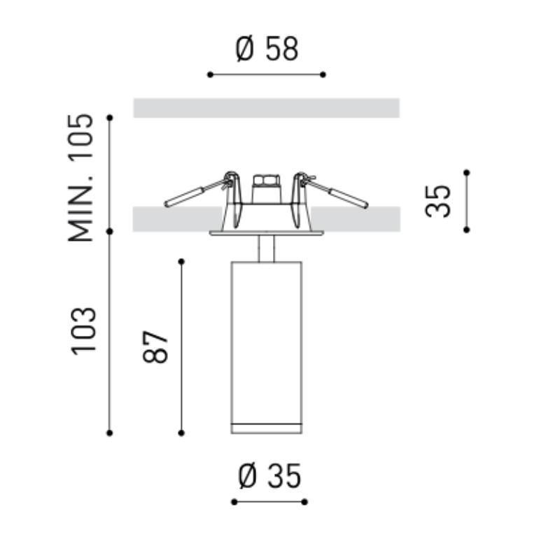 Fit 35 Recessed Spotlight