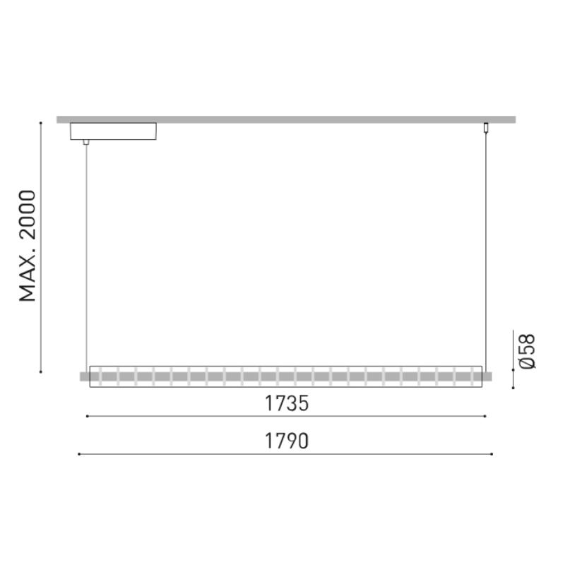 Loop 1800 Base Pendant Light