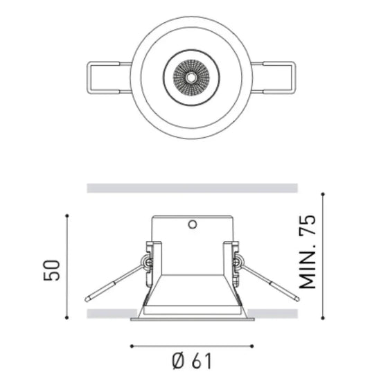 Shot Light S Downlight