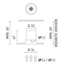 Arkoslight Shot Light Trimless Downlight | All Square Lighting