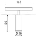 Arkoslight Top 48V Track Spotlight | All Square Lighting