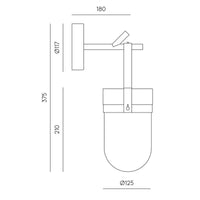Aromas Del Campo Almon Wall Light | All Square Lighting