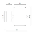 Aromas Del Campo Aora Wall Light | All Square Lighting