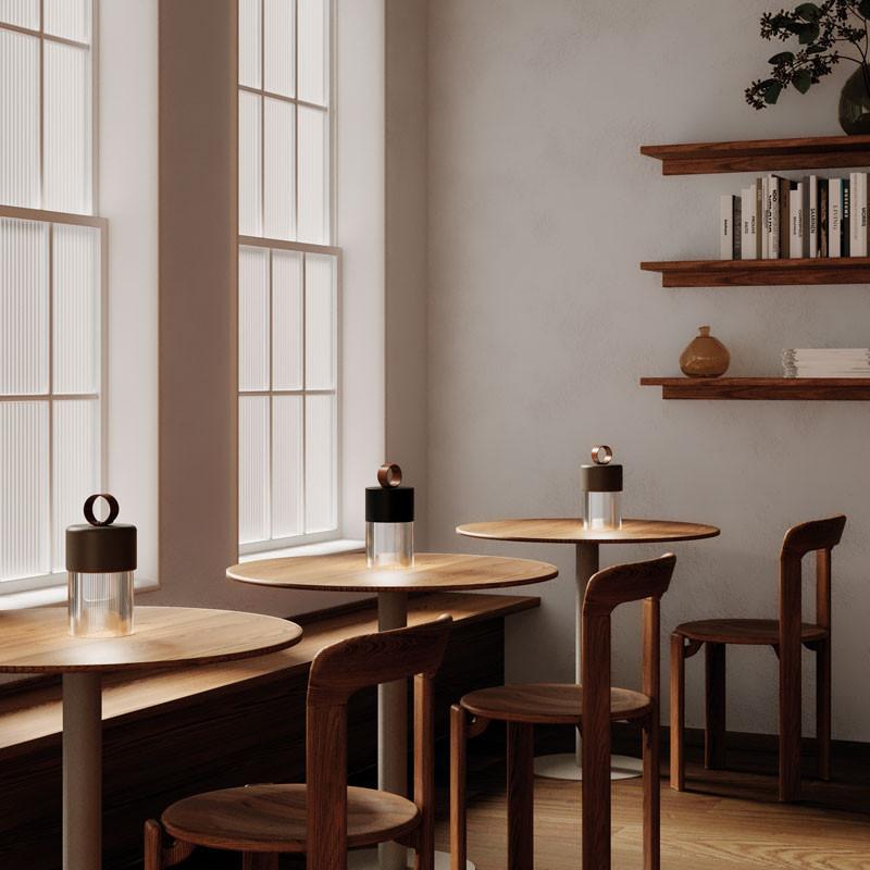 Aromas Del Campo Bora Portable Table Lamp | All Square Lighting