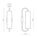 Aromas Del Campo Canna Wall Light | All Square Lighting