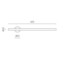 Aromas Del Campo Clock Small Wall Light | All Square Lighting
