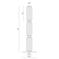 Aromas Del Campo Elma Floor Lamp | All Square Lighting