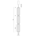 Aromas Del Campo Elma L Pendant Light | All Square Lighting