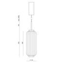 Aromas Del Campo Elma Pendant Light | All Square Lighting