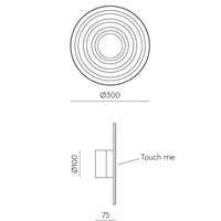Aromas Del Campo Glic Wall Light | All Square Lighting
