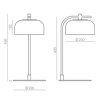 Aromas Del Campo Ipon Table Lamp | All Square Lighting