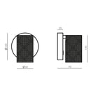 Aromas Del Campo Latto Wall Light | All Square Lighting