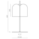 Aromas Del Campo Oket Table Lamp | All Square Lighting
