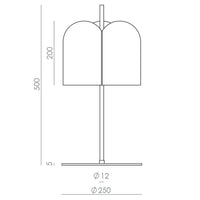 Aromas Del Campo Oket Table Lamp | All Square Lighting