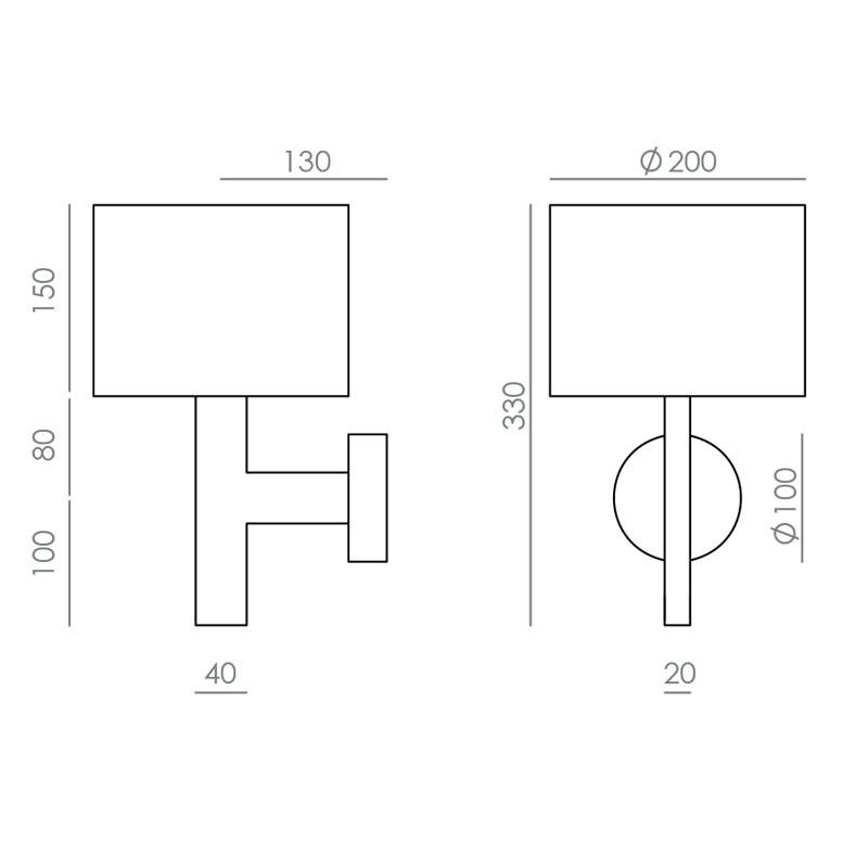 Rems Wall Light