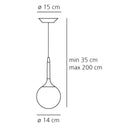 Artemide Castore 14 Pendant Light | All Square Lighting