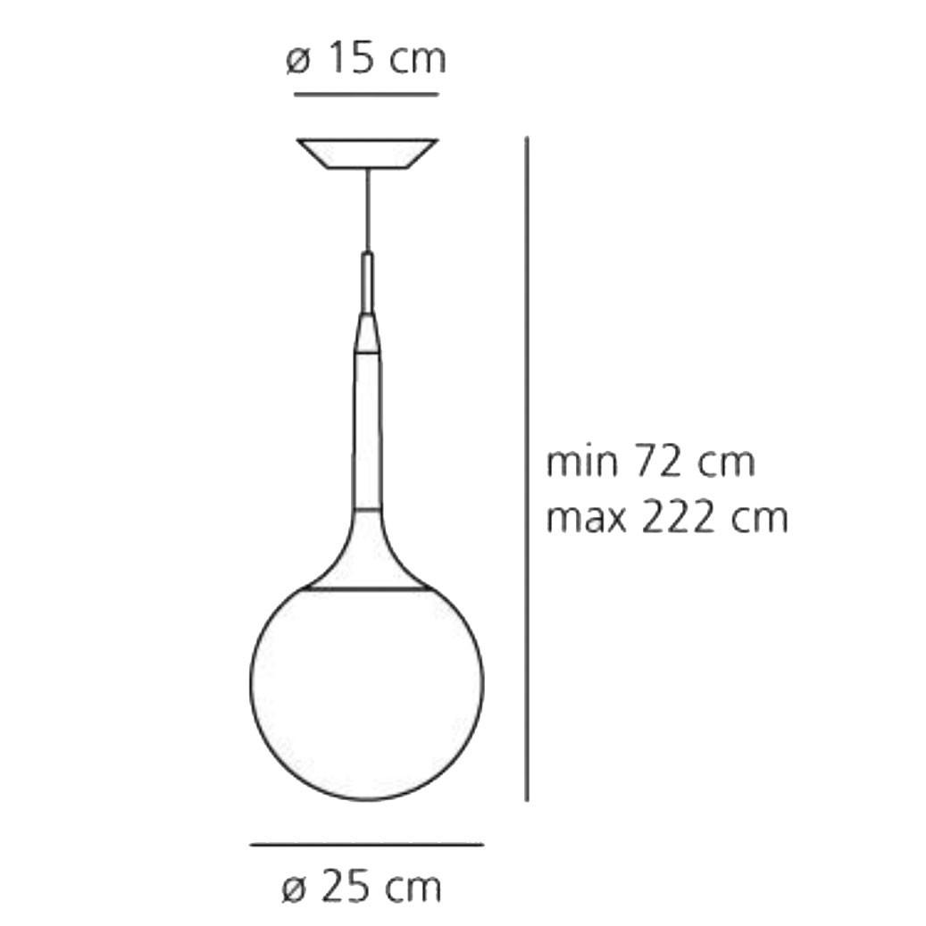 Artemide Castore 25 Pendant Light | All Square Lighting
