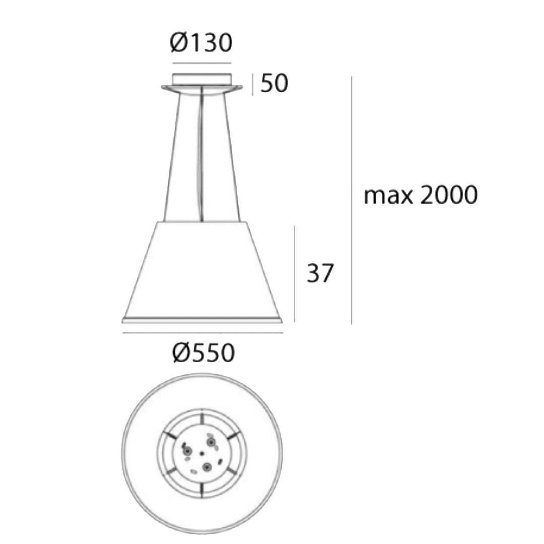 Artemide Choose Mega Pendant Light | All Square Lighting