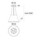 Artemide Choose Mega Pendant Light | All Square Lighting