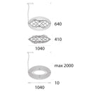 Artemide Copernico Pendant Light | All Square Lighting