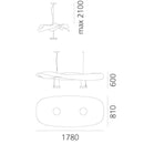 Artemide Cosmic Angel Pendant Light | All Square Lighting