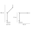 Artemide Demetra Table Lamp | All Square Lighting
