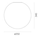 Artemide Dioscuri 35 Wall Light | All Square Lighting
