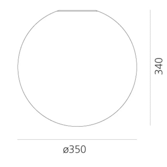 Dioscuri 35 Wall Light