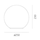 Artemide Dioscuri 42 Table Lamp | All Square Lighting