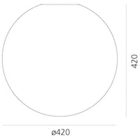 Artemide Dioscuri 42 Wall Light | All Square Lighting