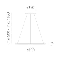 Artemide Discovery Pendant Light | All Square Lighting