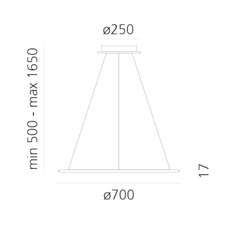 Artemide Discovery Pendant Light | All Square Lighting