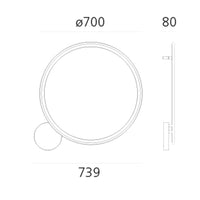 Artemide Discovery Wall Light | All Square Lighting