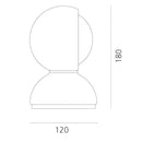 Artemide Eclisse Table Lamp | All Square Lighting