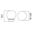 Artemide Empatia 16 Table Lamp | All Square Lighting