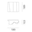 Artemide Logico Micro Wall Light | All Square Lighting