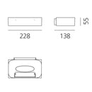 Artemide Melete Wall Light | All Square Lighting