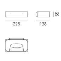 Artemide Melete Wall Light | All Square Lighting